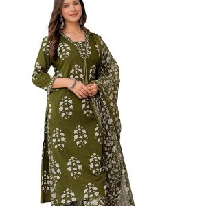Pure Cotton Printed Straight Kurta